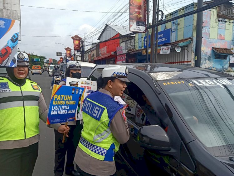 Operasi Keselamatan Semeru 2024 Polres Malang Sosialisasikan Kamseltibcarlantas